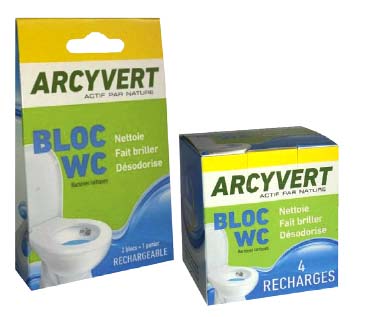 Bloc WC Bio + panier Arcy Vert